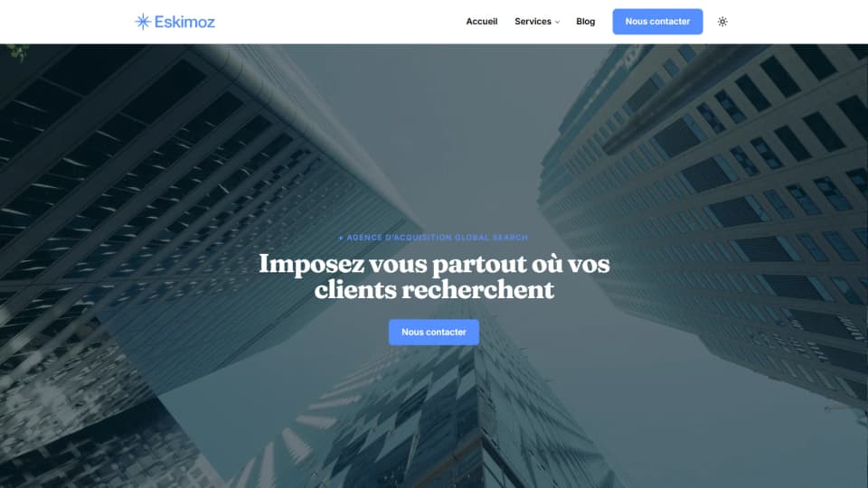 Aperçu du projet Eskimoz